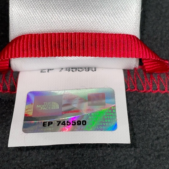 Vintage THE NORTH FACE Wool Sweater 1/4 Zip GREAT COLOR Men’s LARGE - Picture 5 of 7